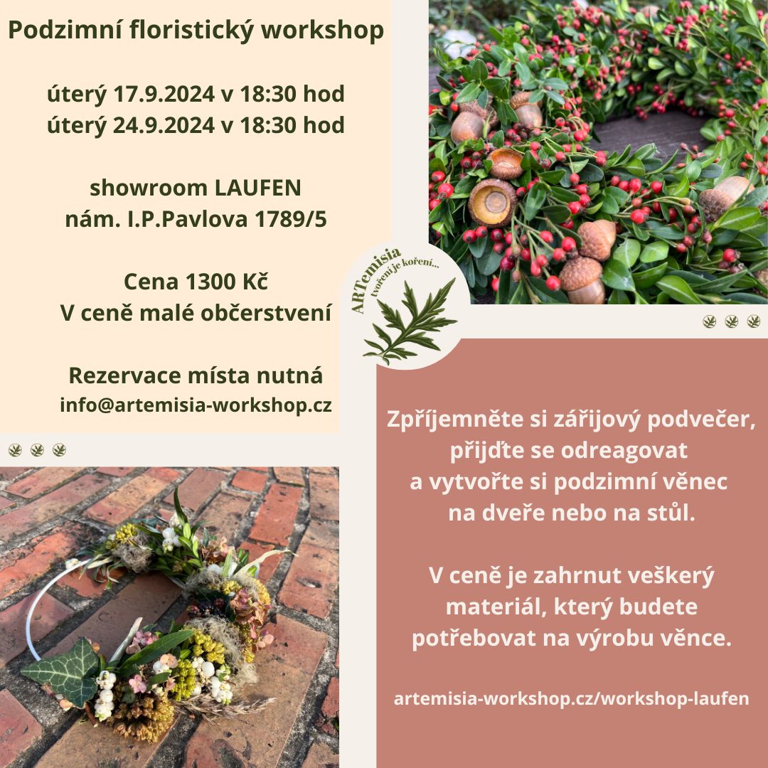 Podzimní floristický workshop